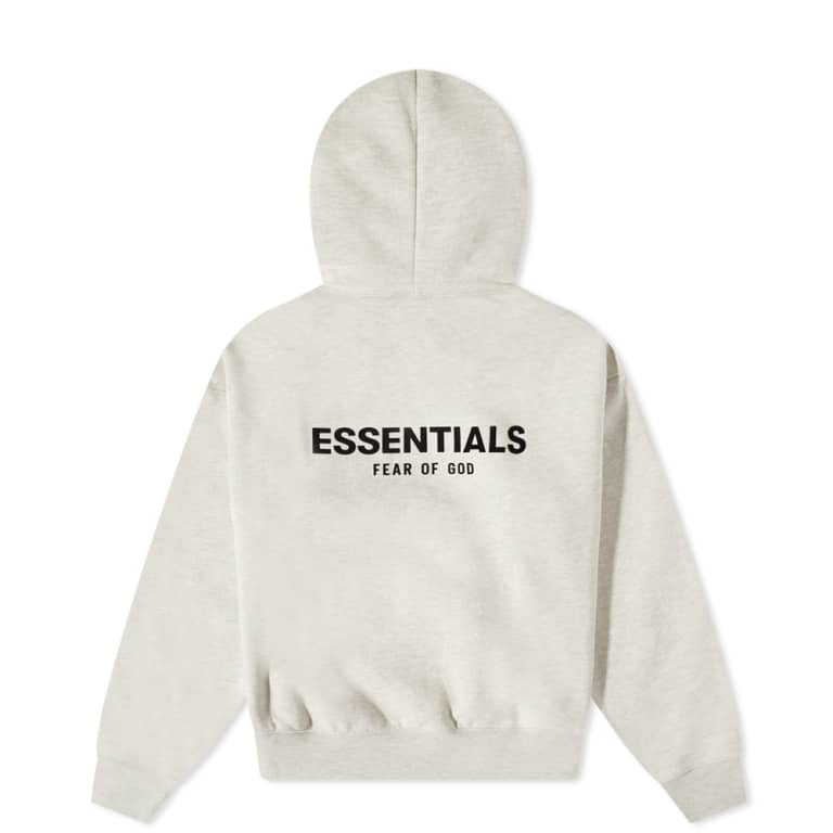 Fear of God Essentials Kids Hoodie SS22 'Light Oatmeal'