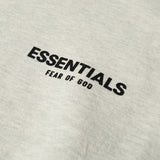 Fear of God Essentials Kids Hoodie SS22 'Light Oatmeal'