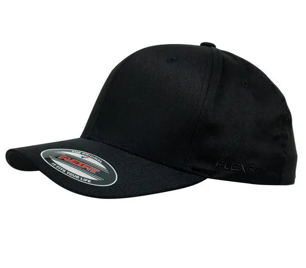Flexfit 6277 Worn By The World Cap - Black/Black