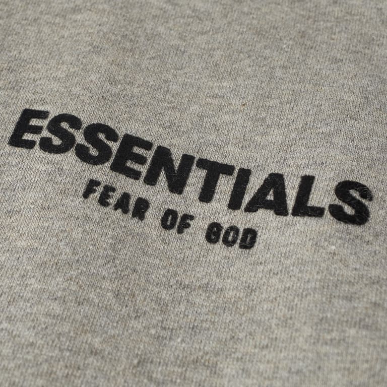 Fear of God Essentials Kids Hoodie SS22 'Dark Oatmeal'