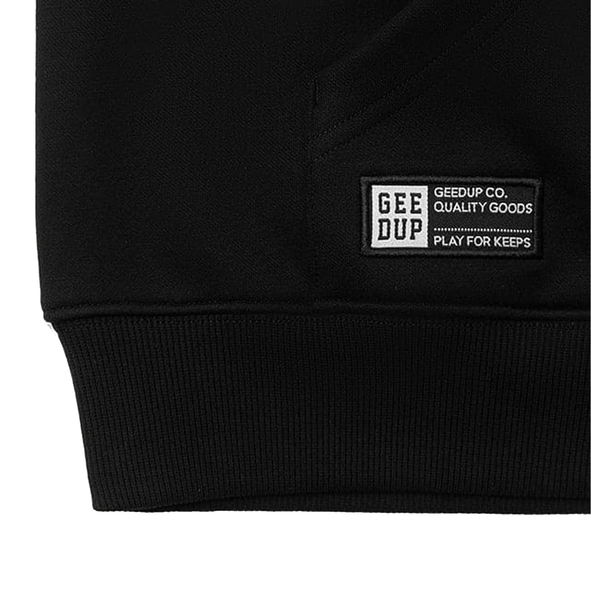 Geedup Handstyle Hoodie 'Black Lavender'