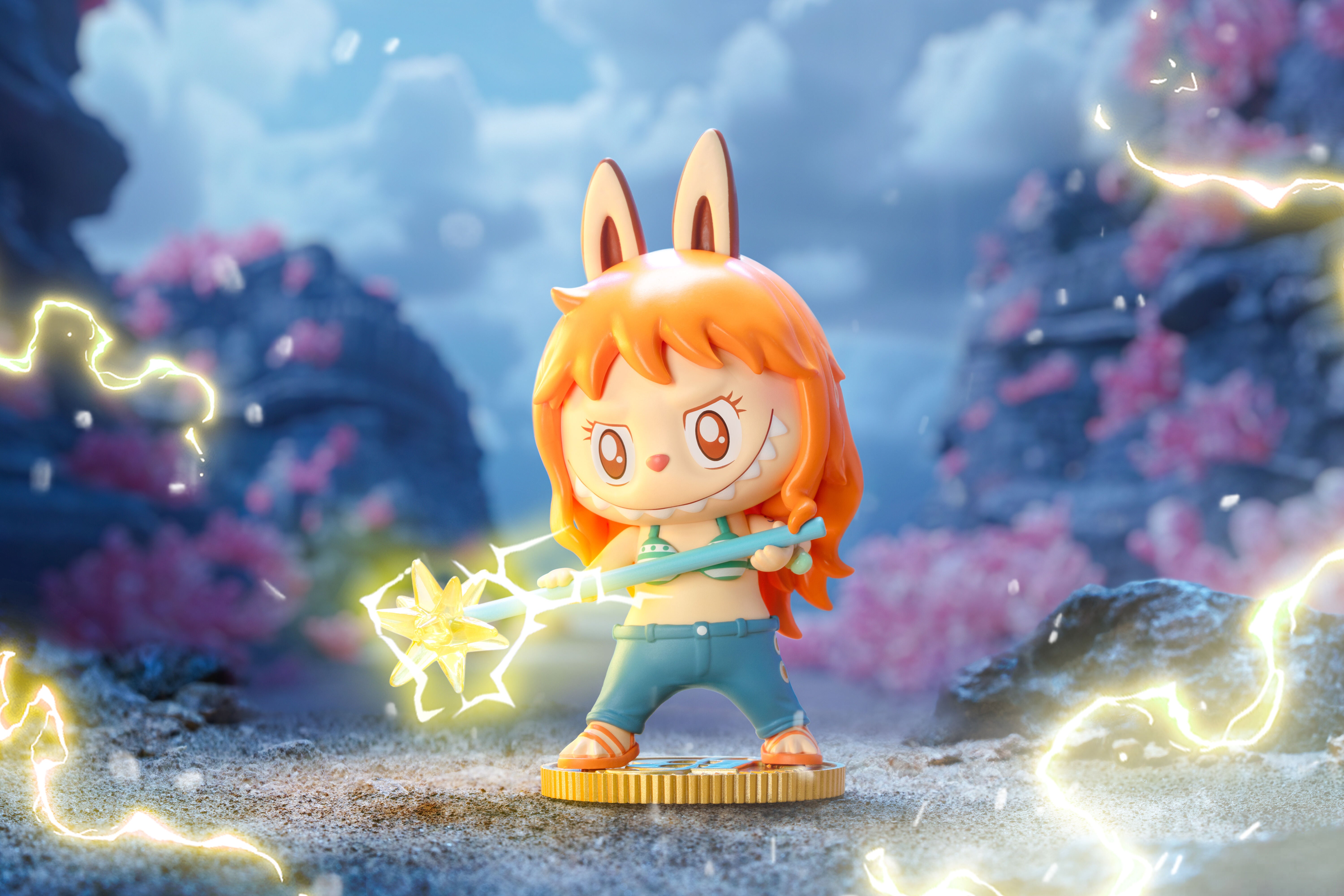 Pop Mart x The Monsters Labubu x One Piece Series Figures Blind Box