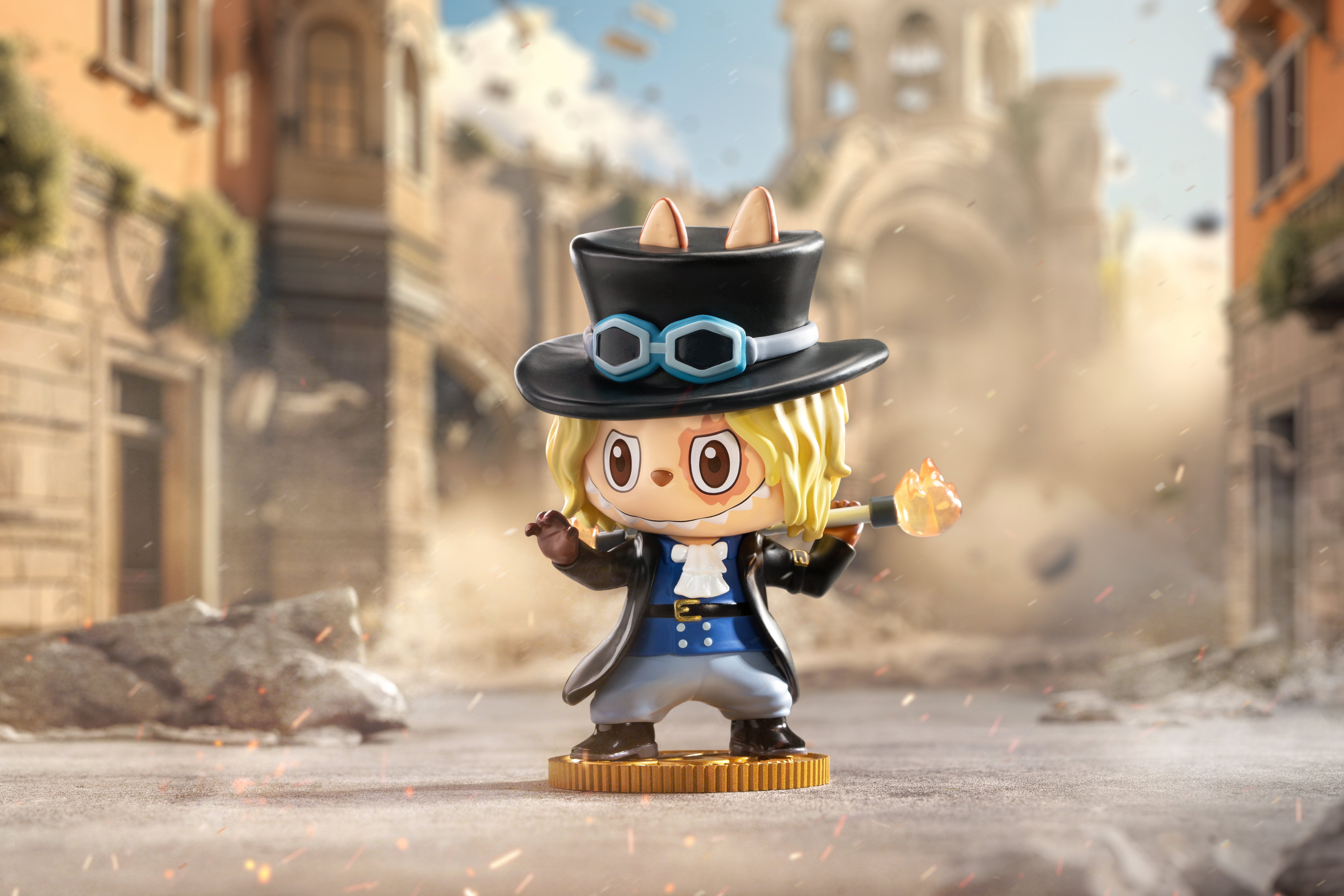 Pop Mart x The Monsters Labubu x One Piece Series Figures Blind Box