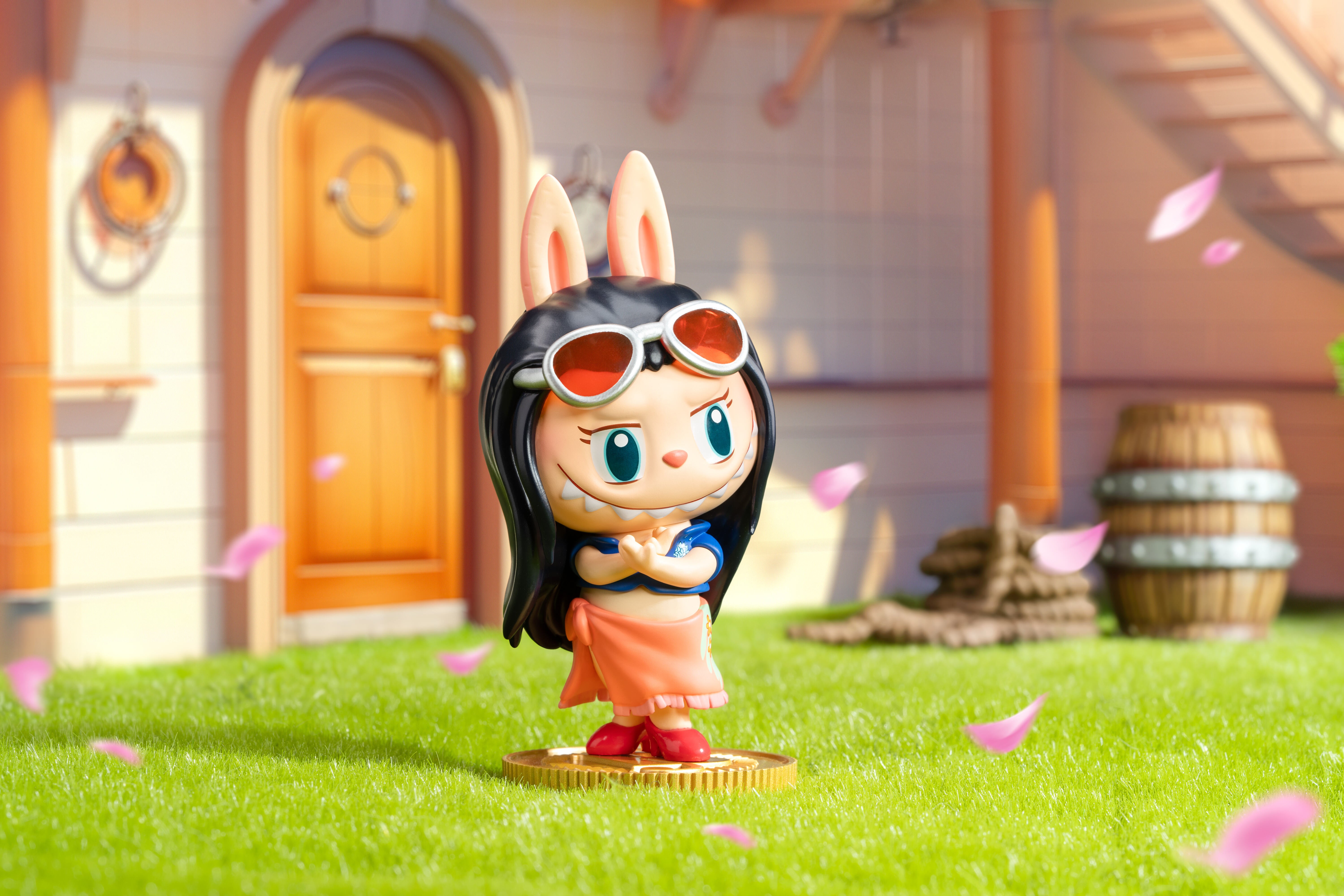 Pop Mart x The Monsters Labubu x One Piece Series Figures Blind Box