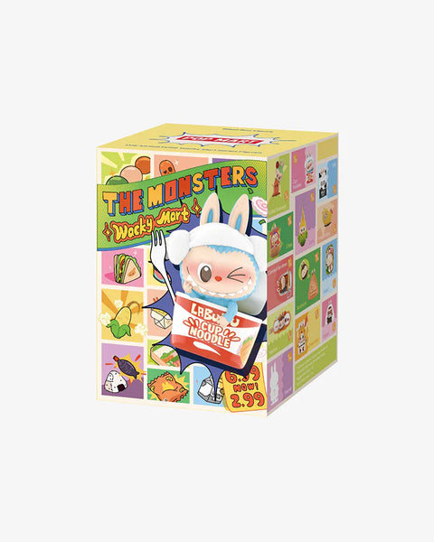 新品POPMART THE MONSTERS LABUBU Wacky Mart Pop Mart The Monsters Labubu Wacky Mart Figures Series Blind Box