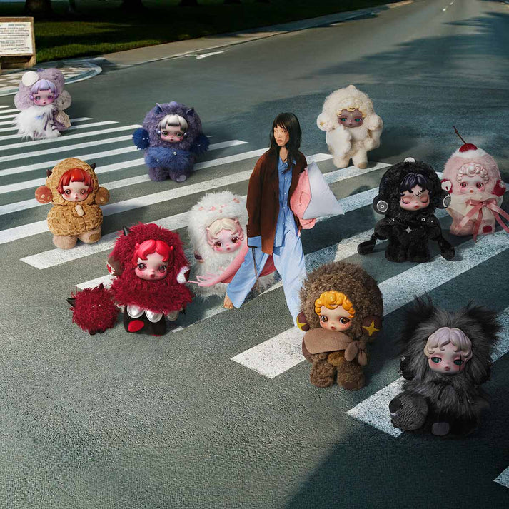 Pop Mart Skullpanda You Found Me Plush Doll Pendant Blind Box