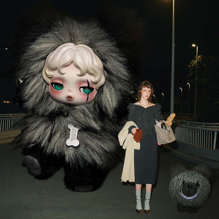 Pop Mart Skullpanda You Found Me Plush Doll Pendant Blind Box