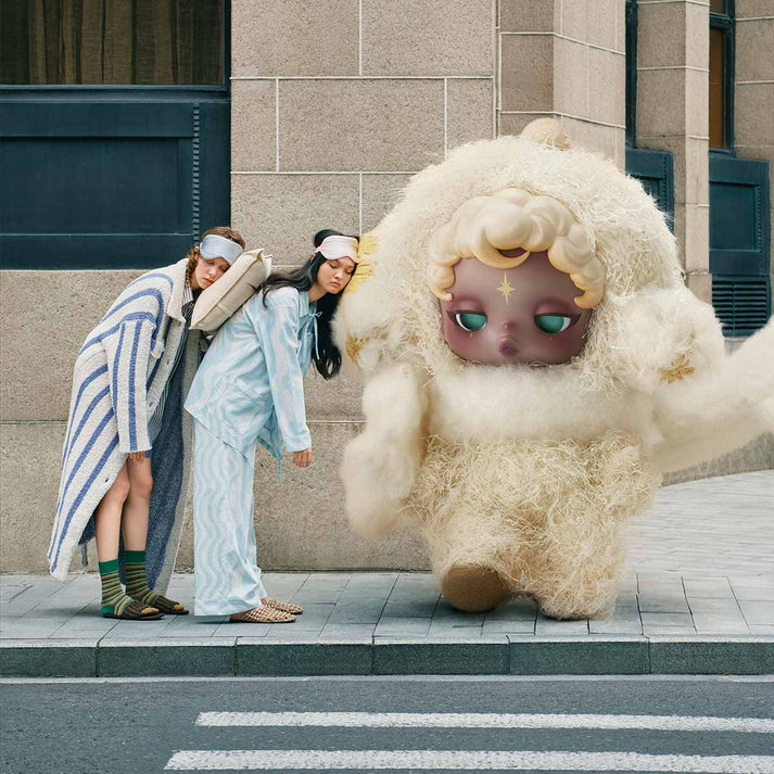 Pop Mart Skullpanda You Found Me Plush Doll Pendant Blind Box