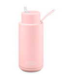 Frank Green Ceramic Reusable Bottle 1L / 34oz (Blushed Pink)