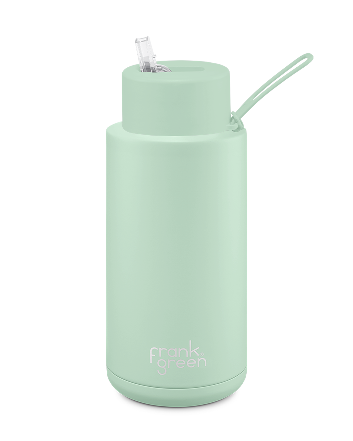 Frank Green Ceramic Reusable Bottle 1L / 34oz (Mint Gelato)