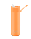Frank Green Ceramic Reusable Bottle 595ml / 20oz (Neon Orange)