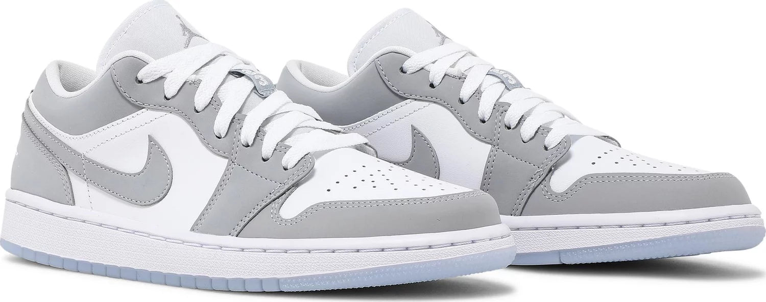 Womens Nike Air Jordan 1 Low 'Wolf Grey'