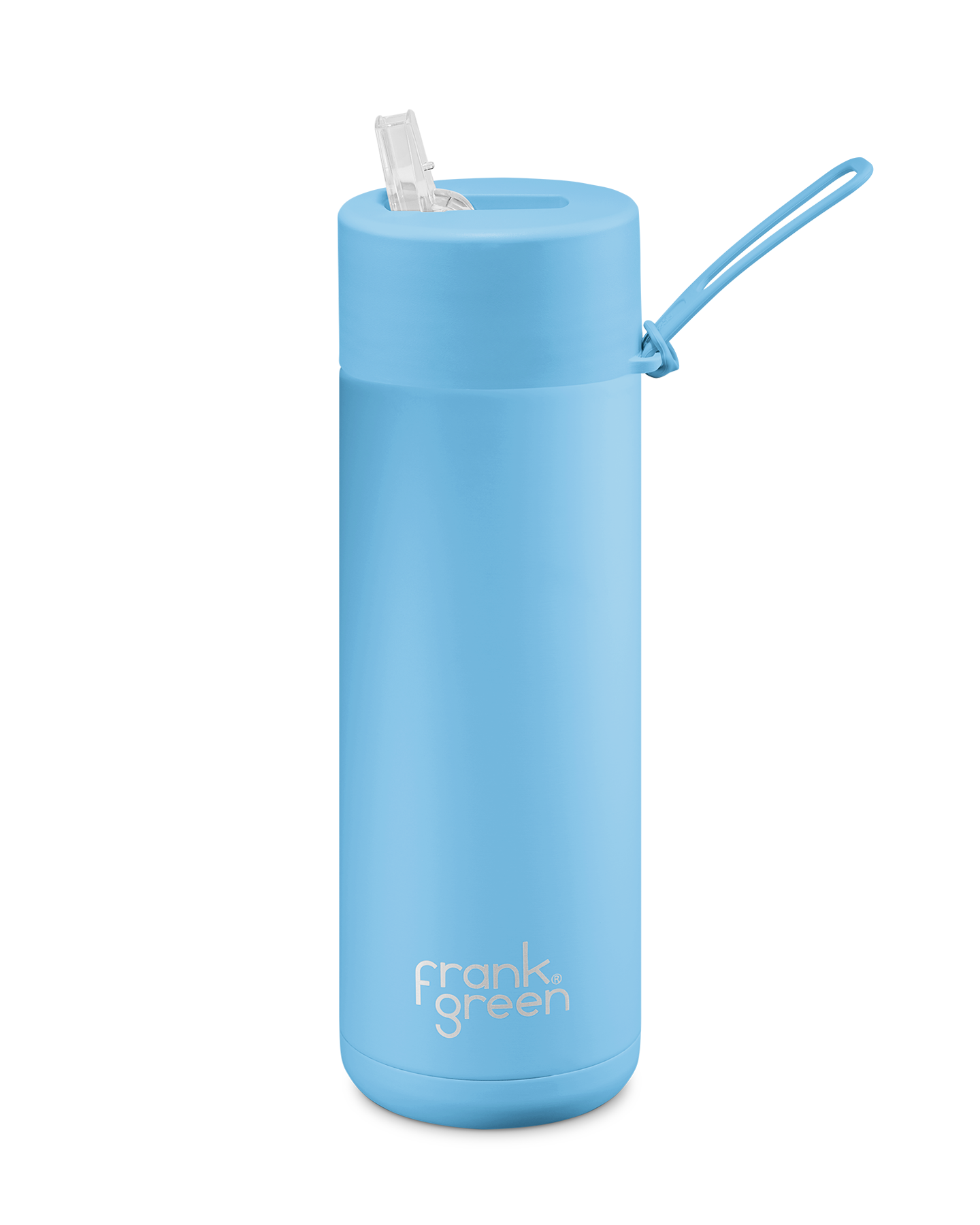 Frank Green Ceramic Reusable Bottle 595ml / 20oz (Sky Blue)