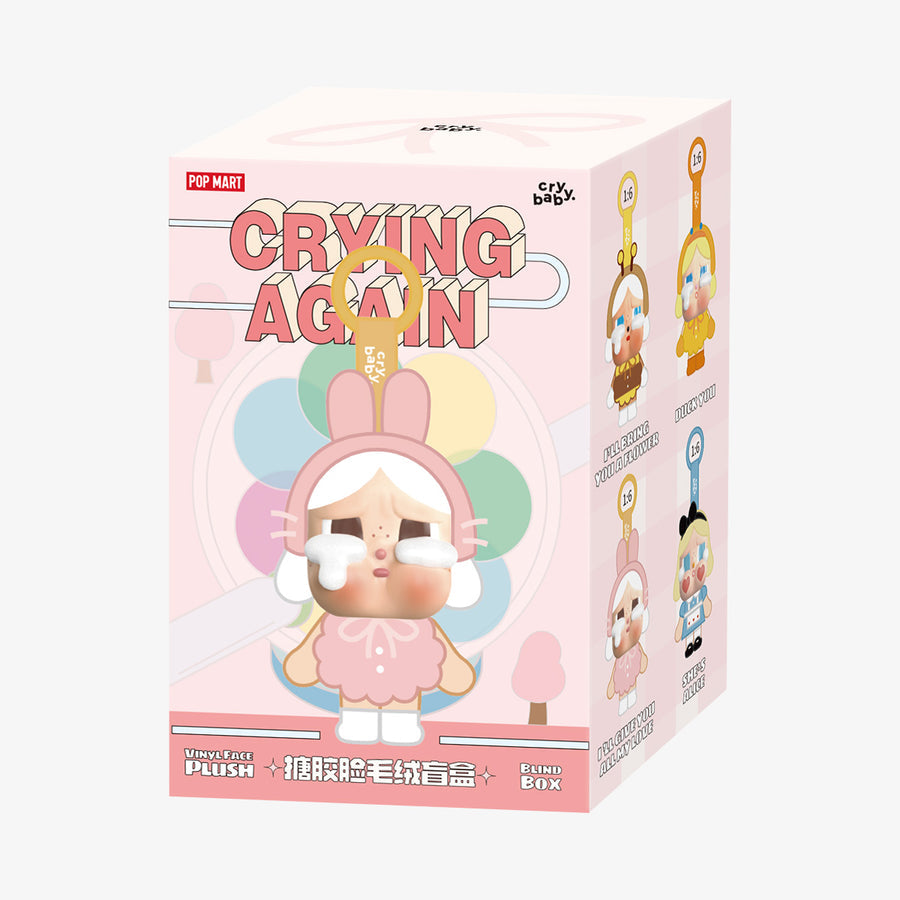 Pop Mart x Crybaby Crying Again Series - Vinyl Plush Pendant Blind Box