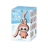 Pop Mart The Monsters Labubu Pin for Love Series Vinyl Plush Pendant Blind Box (N-Z Series)