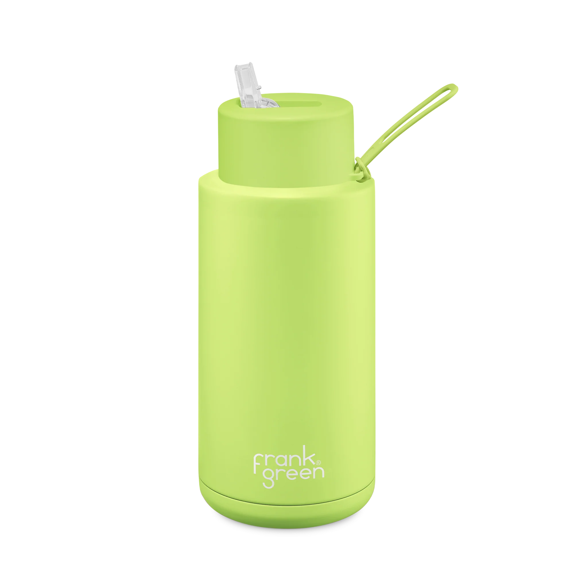 Frank Green Ceramic Reusable Bottle 1L / 34oz (Pistachio Green)
