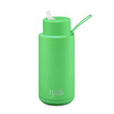 Frank Green Ceramic Reusable Bottle 1L / 34oz (Neon Green)