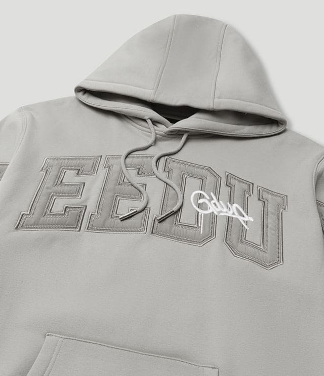 Geedup Team Logo Handstyle Hoodie 'Grey Grey'