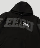 Geedup Team Logo Handstyle Hoodie 'Black Grey'