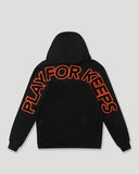 Geedup PFK Hoodie Black/Black Orange