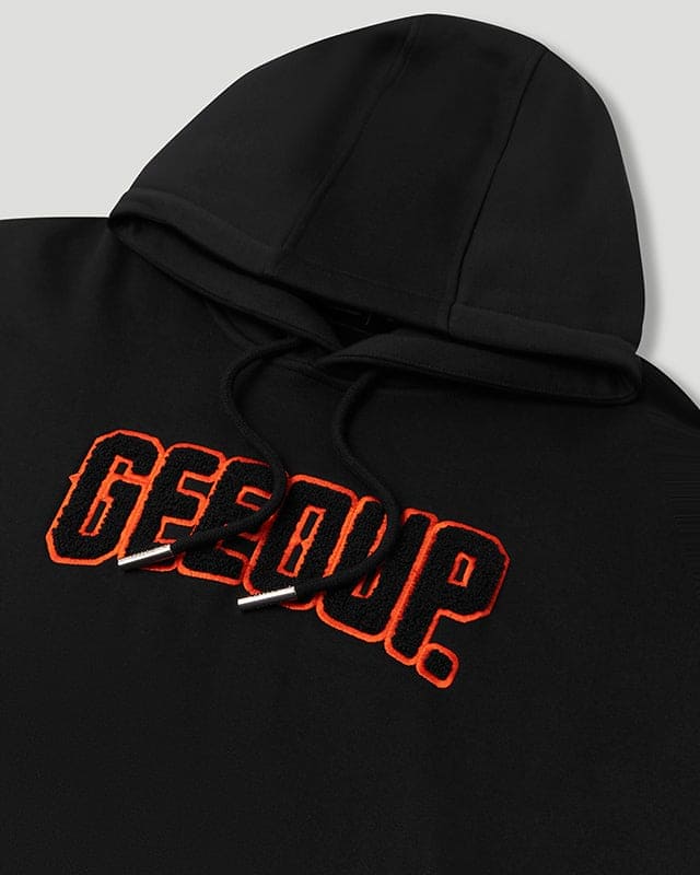 Geedup PFK Hoodie Black/Black Orange