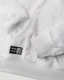 Geedup Team Logo x Trapstar Irongate T Hoodie 'White Marle Grey'