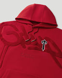 Geedup Handstyle x Trapstar Irongate T Hoodie 'Red'