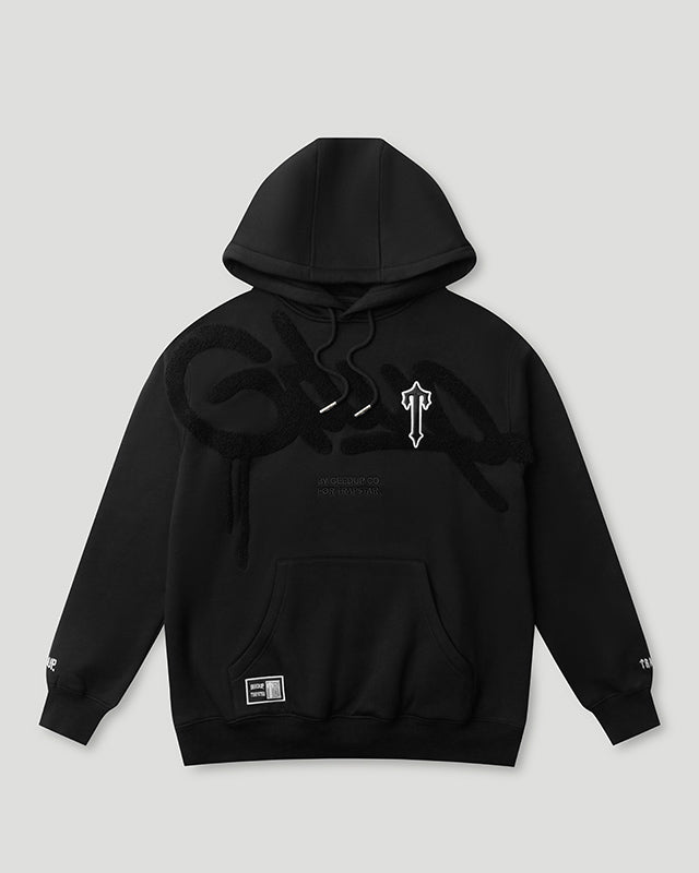 Geedup Handstyle x Trapstar Irongate T Hoodie 'Black'