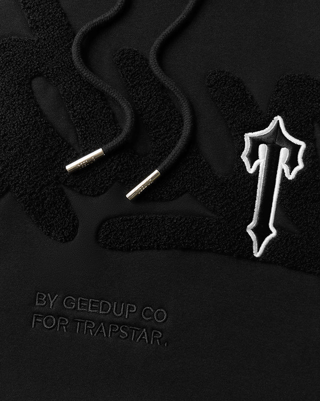Geedup Handstyle x Trapstar Irongate T Hoodie 'Black'