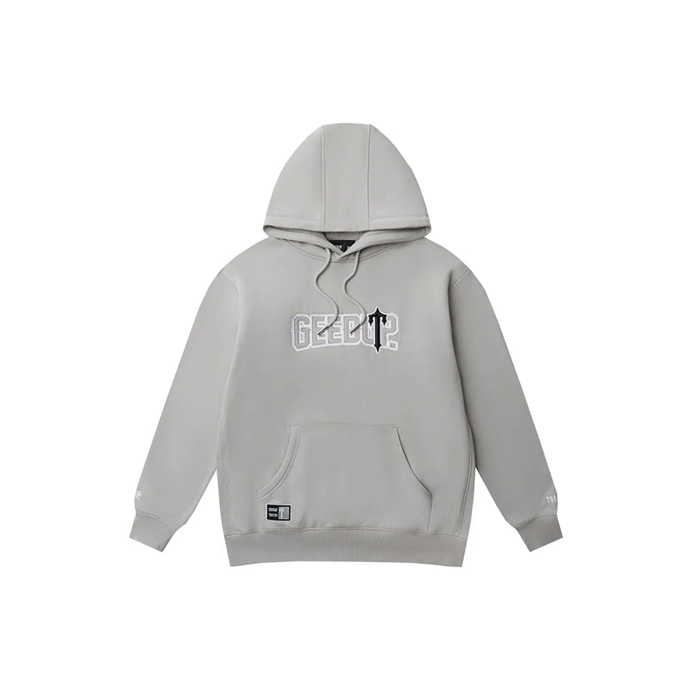 Geedup PFK x Trapstar Irongate Hoodie 'Grey/Black'
