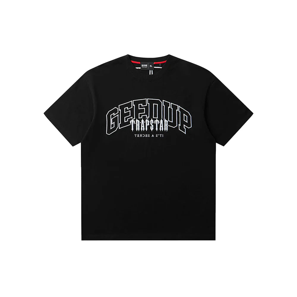 Geedup Team Logo x Trapstar Irongate T-Shirt 'Black'