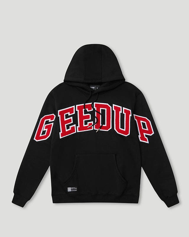 Geedup Team Logo Hoodie ‘Black Red’