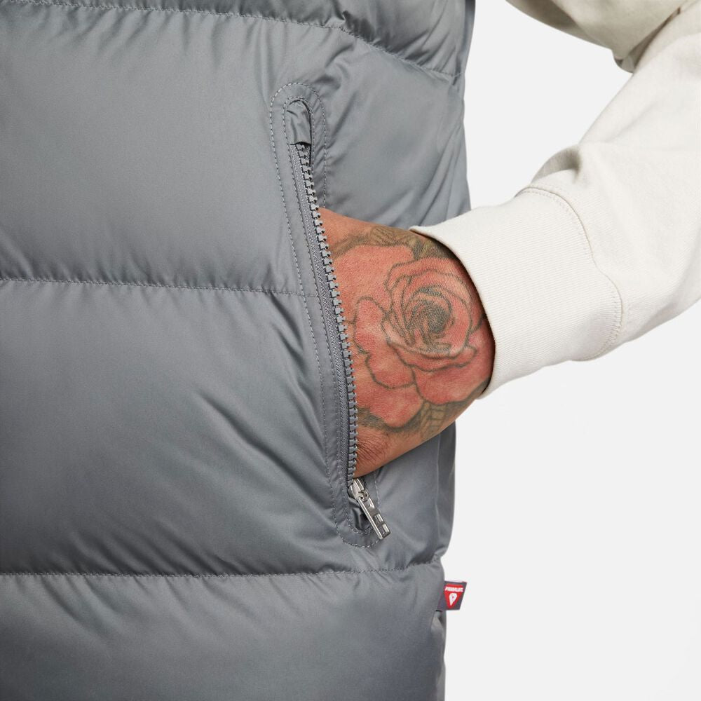 Nike Storm-Fit Windrunner Puffer Vest (Grey)