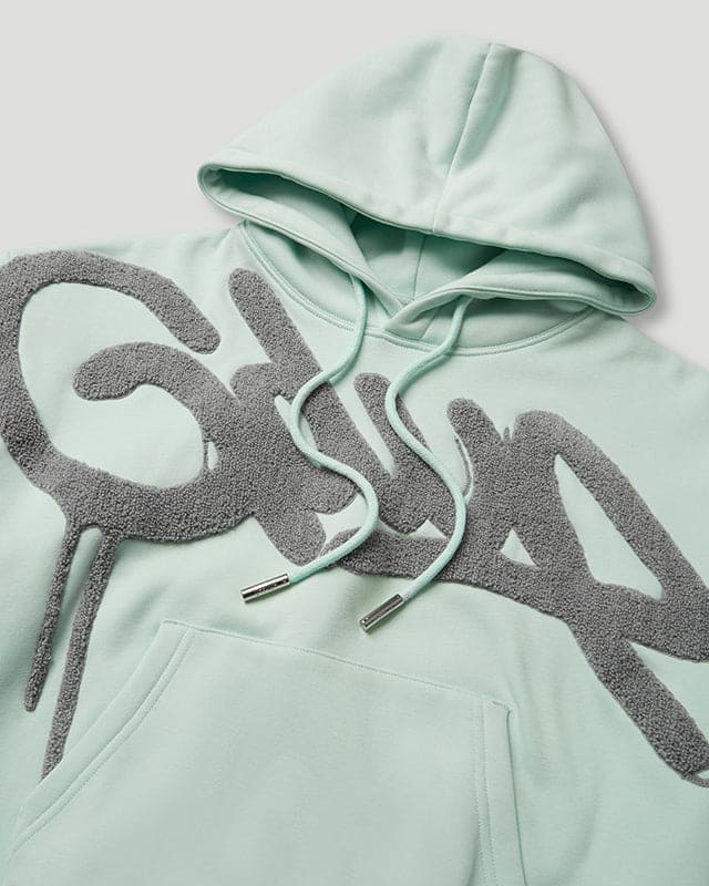 Geedup Handstyle Hoodie ‘Mint Grey’