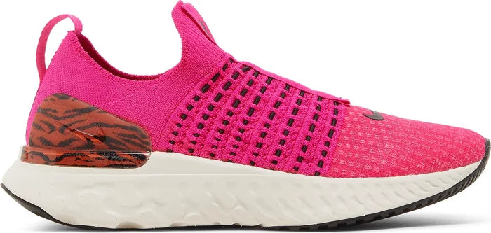 Women’s Nike React Phantom Run Flyknit 2 'Pink Prime Zebra'