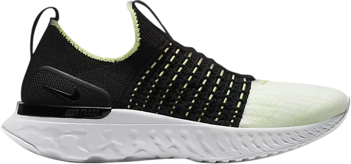 Women’s Nike React Phantom Run Flyknit 2 'Black Volt'