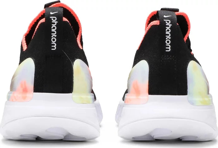 Women’s Nike React Phantom Run Flyknit 2 'Black Bright Mango'