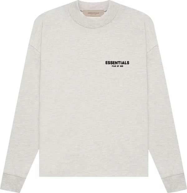 Fear Of God Essentials Long Sleeve Tee 'Light Oatmeal'
