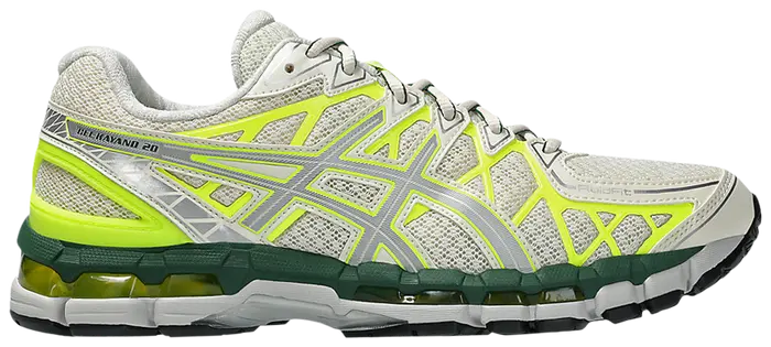 Asics Gel Kayano 20 'Cream Lime Forest Green'
