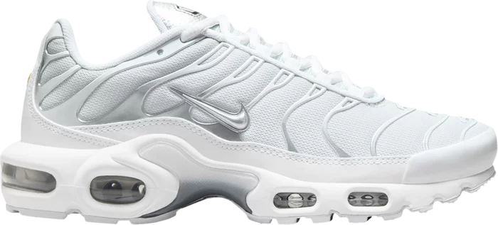 Women’s Nike Air Max Plus Tn 'White Metallic Silver'