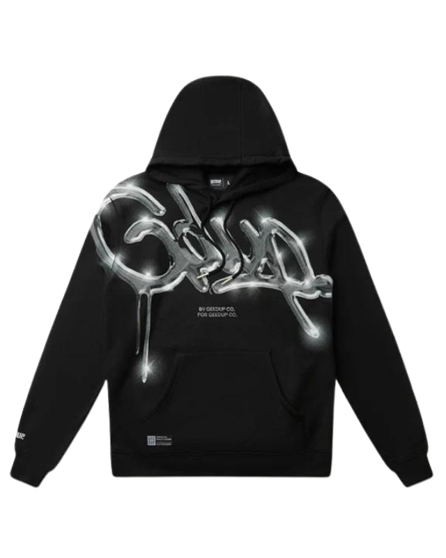 Geedup Handstyle Hoodie 'Chrome'