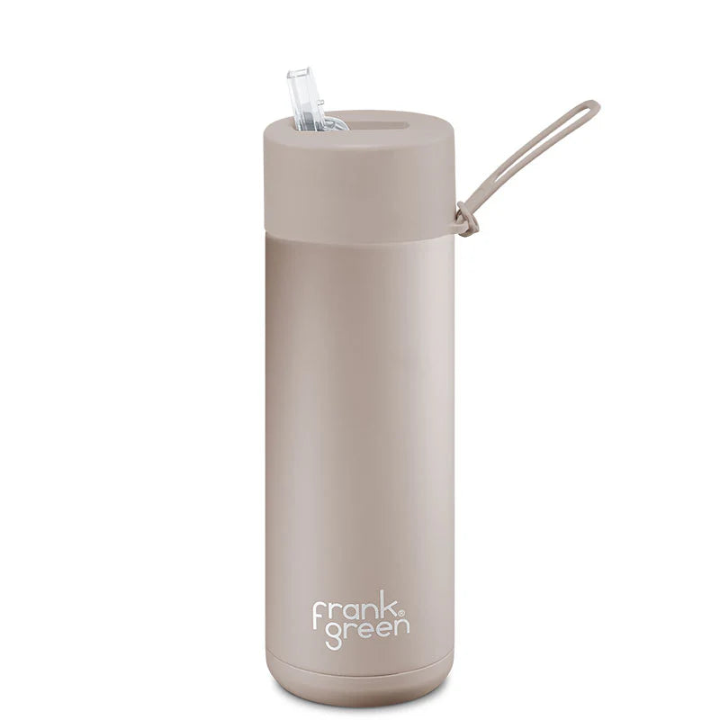 Frank Green Ceramic Reusable Bottle 595ml / 20oz (Moon Dust)
