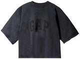 Yeezy Gap Engineered by Balenciaga Cropped Dove No Seam Tee 'Black'