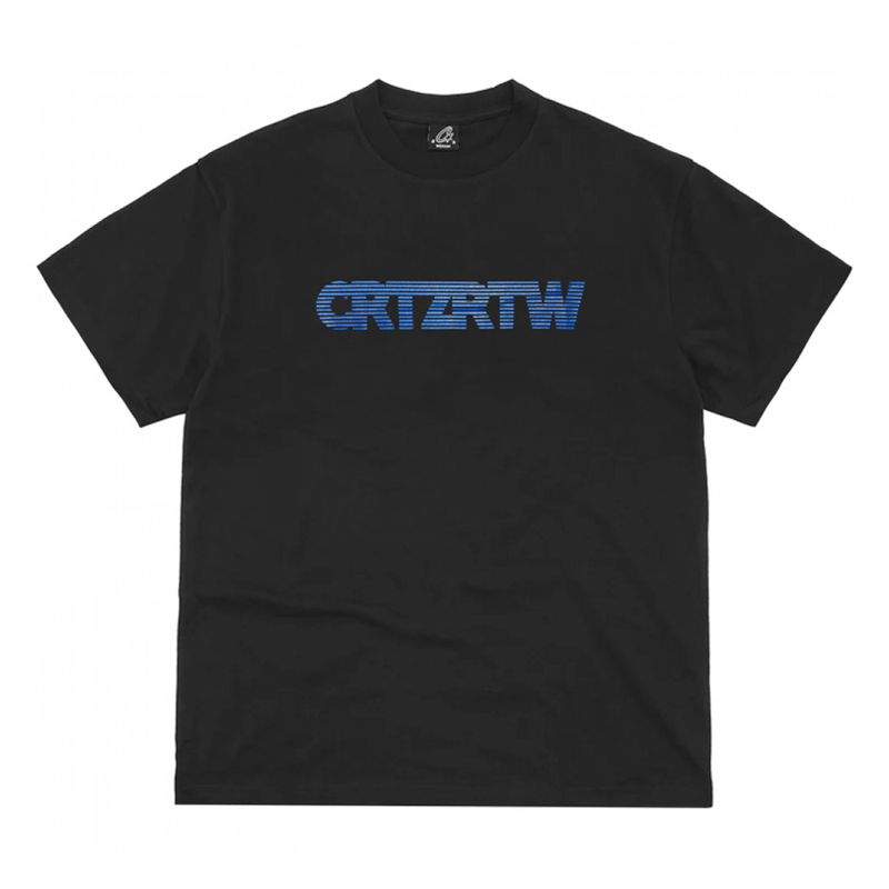 Corteiz Tee 'Black Blue'