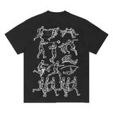 Corteiz Track And Field Tee 'Black'
