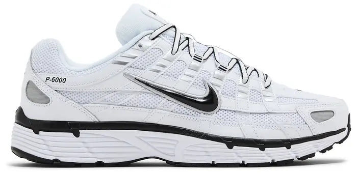 Men’s Nike P-6000 'White Metallic Silver Black'