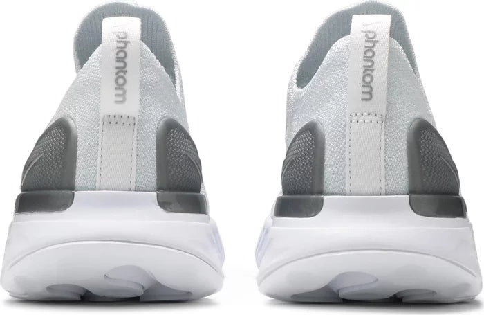 Women’s Nike React Phantom Run Flyknit 2 'True White Silver'
