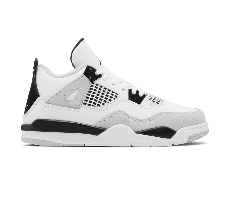 GS Nike Air Jordan 4 'Military Black’