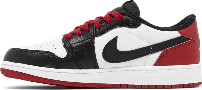 GS Air Jordan 1 Retro Low OG 'Black Toe'