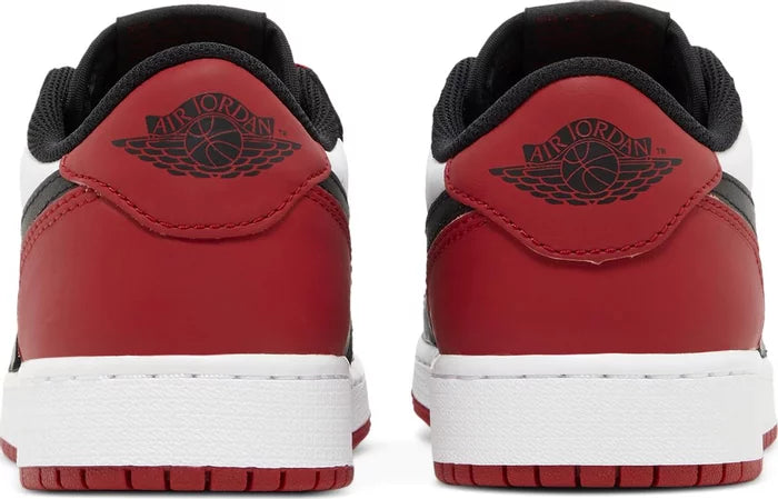 GS Air Jordan 1 Retro Low OG 'Black Toe'